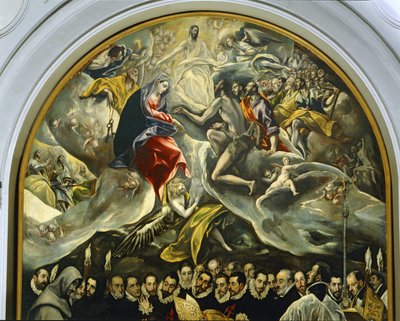 La sepoltura del conte di Orgaz da El (1541-1614) Greco