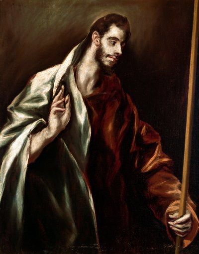 Apostolo San Tommaso da El Greco