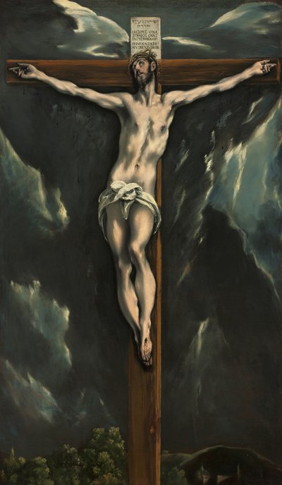 Cristo sulla croce, c.1600-10 da El Greco