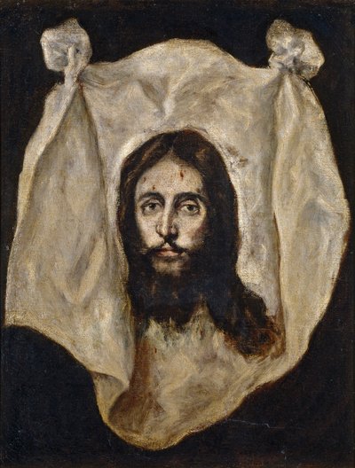 Il Mandylion o immagine di Edessa da El Greco