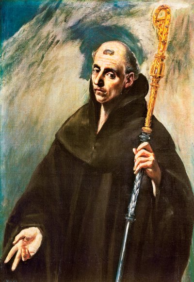 Ritratto di San Benedetto da Norcia da El Greco