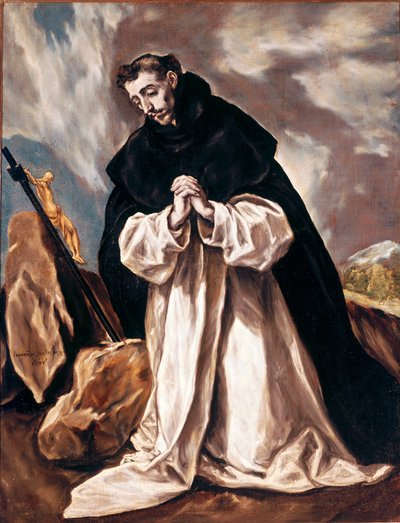 Santa Domenica in preghiera da El Greco