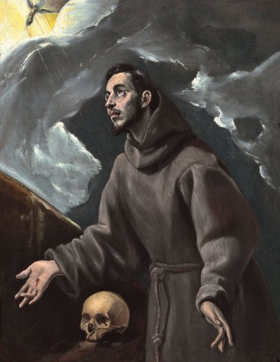 San Francesco riceve le stimmate da El Greco