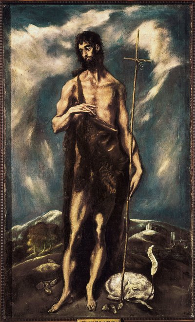 San Giovanni Battista, c. 1600-05 da El Greco
