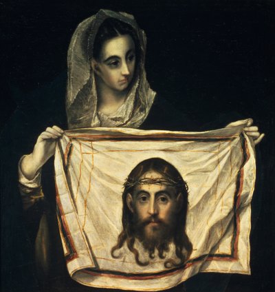 Santa Veronica con il Sacro Sudario da El Greco