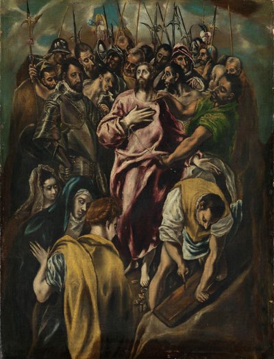 La spogliazione di Cristo, c.1600 da El Greco