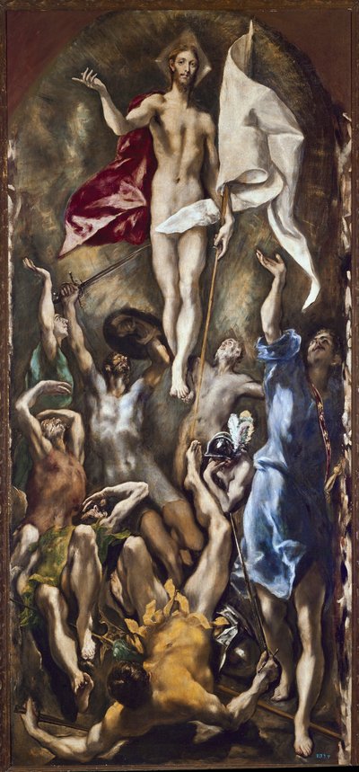 La resurrezione di Cristo da El Greco
