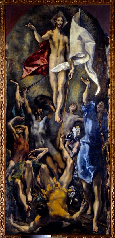 La resurrezione di Cristo da El Greco