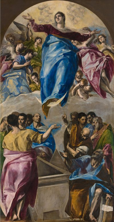 Assunzione della Vergine da El Greco