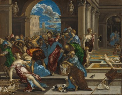 Cristo che purifica il Tempio da El Greco