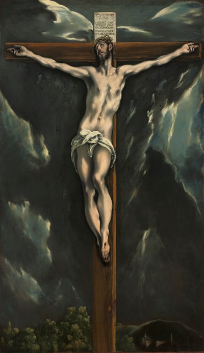 Cristo sulla croce, c. 1600-1610 da El Greco
