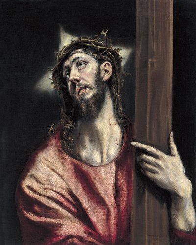 Cristo con la Croce, ca. 1587-1596 da El Greco