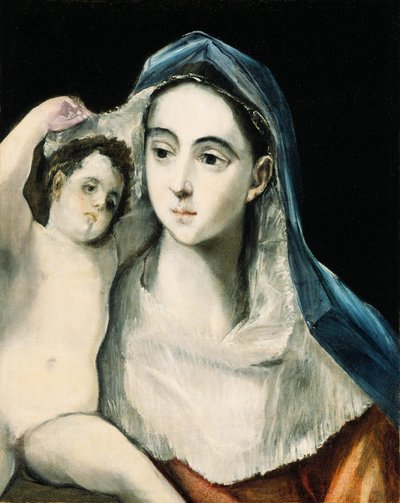 Madonna con Bambino da El Greco