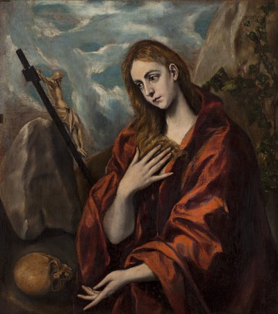 Maddalena penitente da El Greco