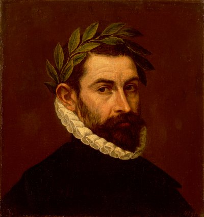 Ritratto del poeta Alonso de Ercilla da El Greco