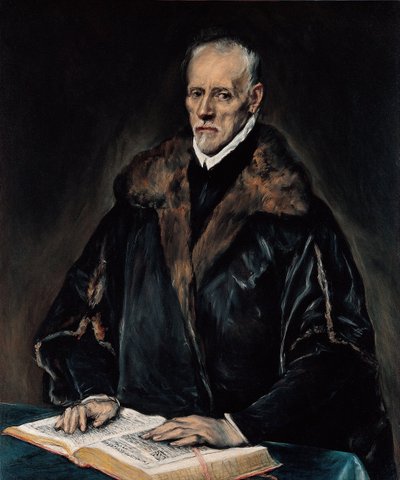 Ritratto del Dr. Francisco de Pisa da El Greco
