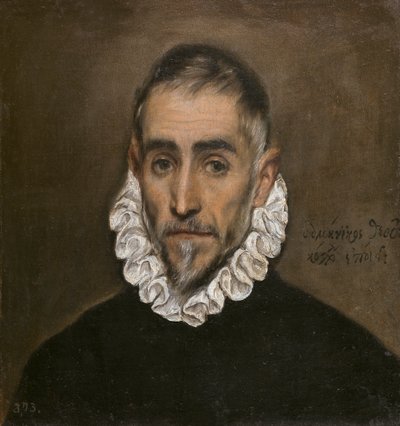 Ritratto di un Gentiluomo Sconosciuto, c.1594 da El Greco