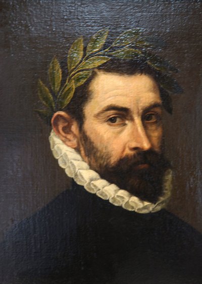 Ritratto del poeta de Alonso Ercilla y Zuniga da El Greco