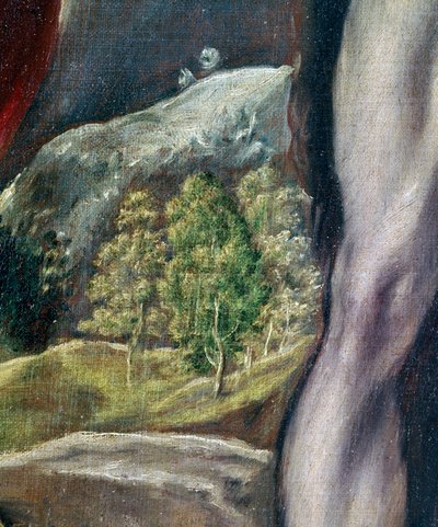 SS. Giovanni Evangelista e Giovanni Battista (dettaglio) da El Greco