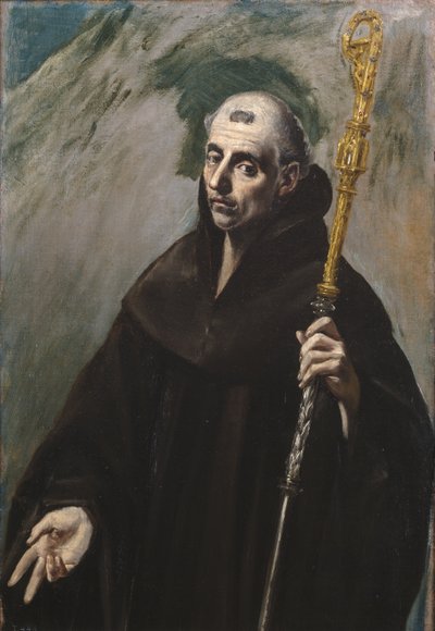 San Benedetto da Norcia, 1577-1579 da El Greco