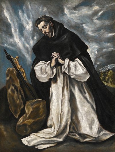 San Domenico in preghiera da El Greco