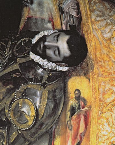 La Sepoltura del Conte di Orgaz (dettaglio) da El Greco