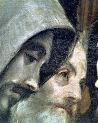 La Sepoltura del Conte di Orgaz (dettaglio) da El Greco