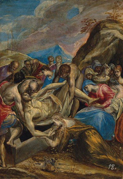 La sepoltura di Cristo da El Greco