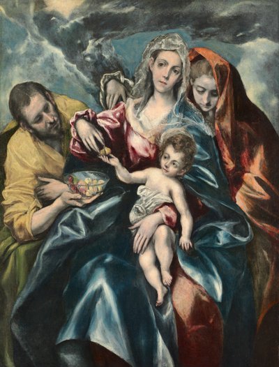 La Sacra Famiglia con Maria Maddalena da El Greco