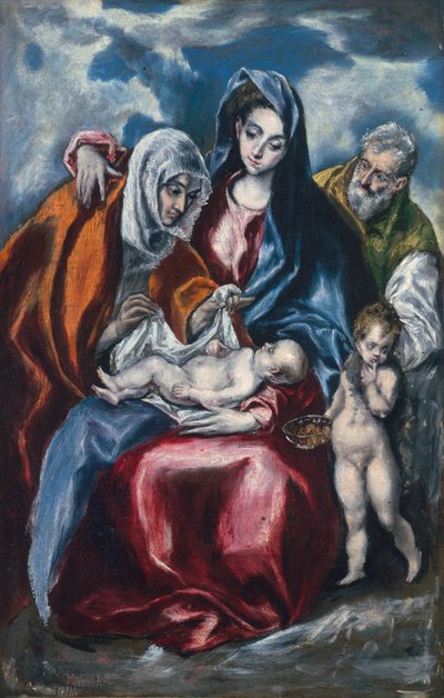 La Sacra Famiglia con Sant