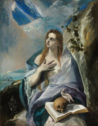 La Maddalena penitente da El Greco