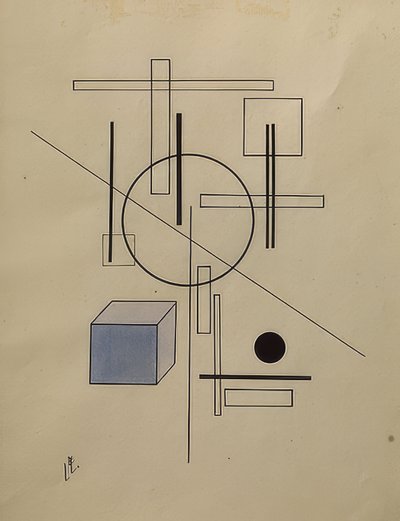 Composizione da Eliezer Markowich Lissitzky