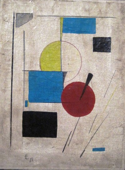 Composizione suprematista, 1921 da Eliezer Markowich Lissitzky