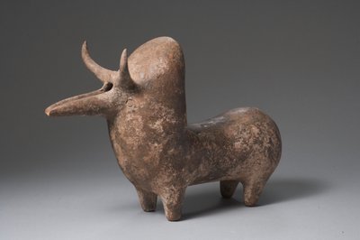 Rhyton di Amlash a forma di toro Zebu da Elamite