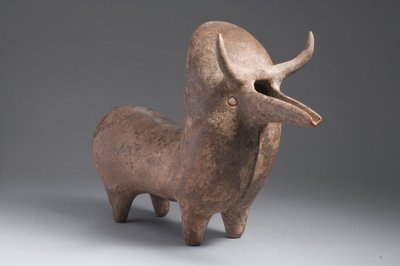 Rhyton di Amlash a forma di toro Zebu da Elamite