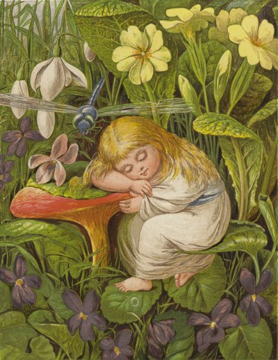 Ma era solo immerso in un sogno di delizia da Eleanor Fortescue Brickdale