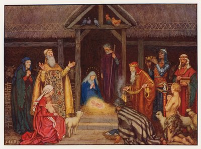 Canti: La Natività da Eleanor Fortescue Brickdale