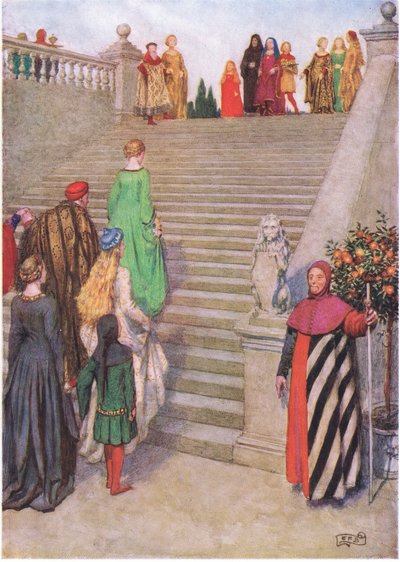 Dante e Beatrice primo incontro: 