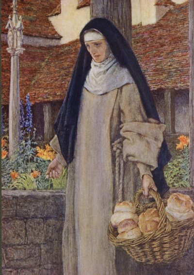 Illustrazione per Idylls Of The King di Alfred Lord Tennyson da Eleanor Fortescue Brickdale