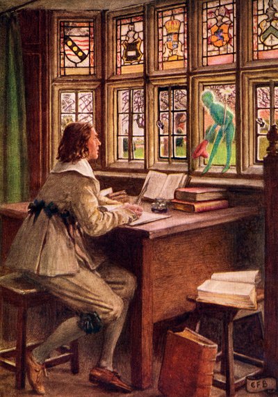 Illustrazione per la poesia Madrigale di Shakespeare, dal libro 