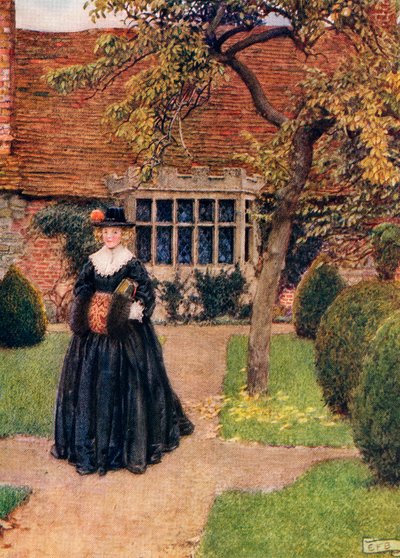 Illustrazione per la poesia The Poetry of Dress di Herrick, dal libro 