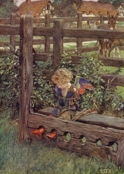 Qualcuno è stato ingannato da una lacrima Che come una perla disdegna di indossare? Qui sta il ladro da Eleanor Fortescue Brickdale