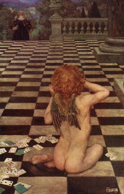 O Amore! Lei ti ha fatto questo? Cosa sarà di me? da Eleanor Fortescue Brickdale