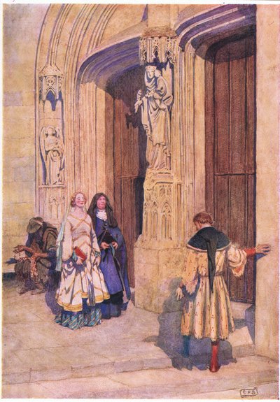 Petrarca e Laura ad Avignone: 