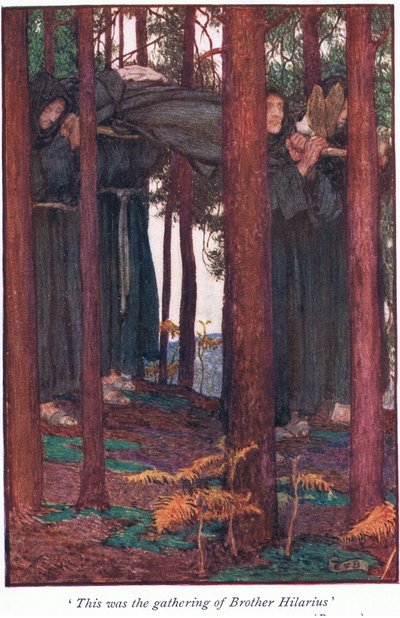 Questa era la riunione di Fratello Hilarius da Eleanor Fortescue Brickdale
