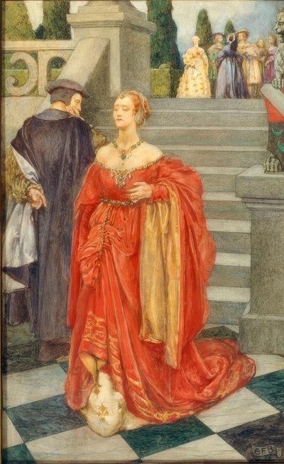 Ma quando il cuore soffre un colpo, il dolore passerà così presto da Eleanor Fortescue Brickdale