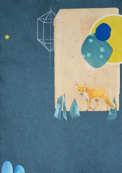Cacciatore. 2016 (acquerello e matita su carta con tecnica mista) da Eleanor Grafton