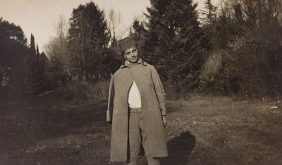 Album della Prima Guerra Mondiale in Friuli-Venezia Giulia: ritratto di un cadetto prigioniero austriaco a Villa Brazzà, sede del 17° Ospedale di guerra a Soleschiano Manzano da Elena Bianconcini