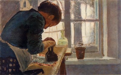 La lavandaia, fine XIX secolo, 1965 da Elena Dmitrievna Polenova