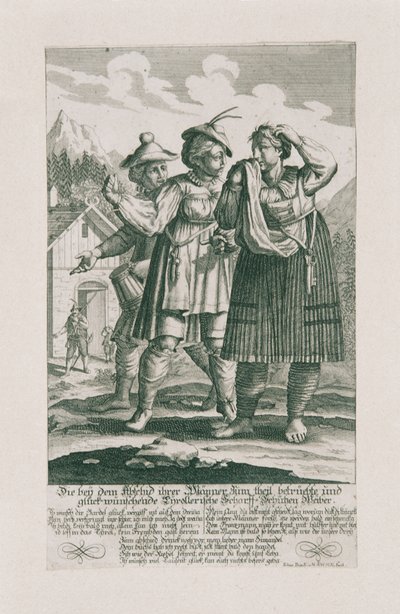 La difesa tirolese del 1703: Donne tiratrici tirolesi da Elias Baeck